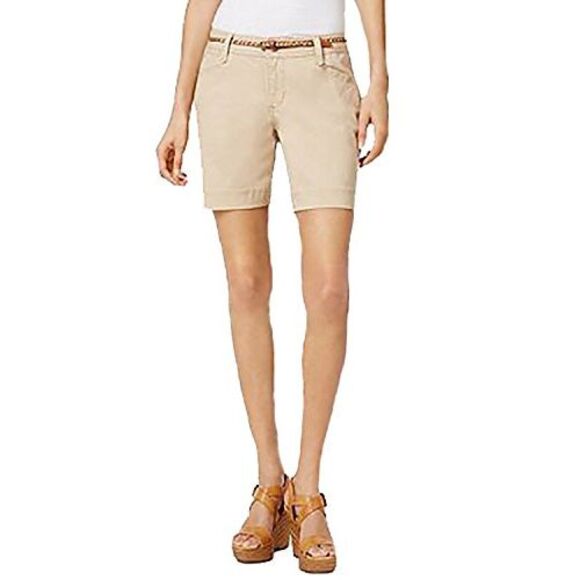 Lee Platinum Petite Georgia Belted Shorts - Picture 2 of 3